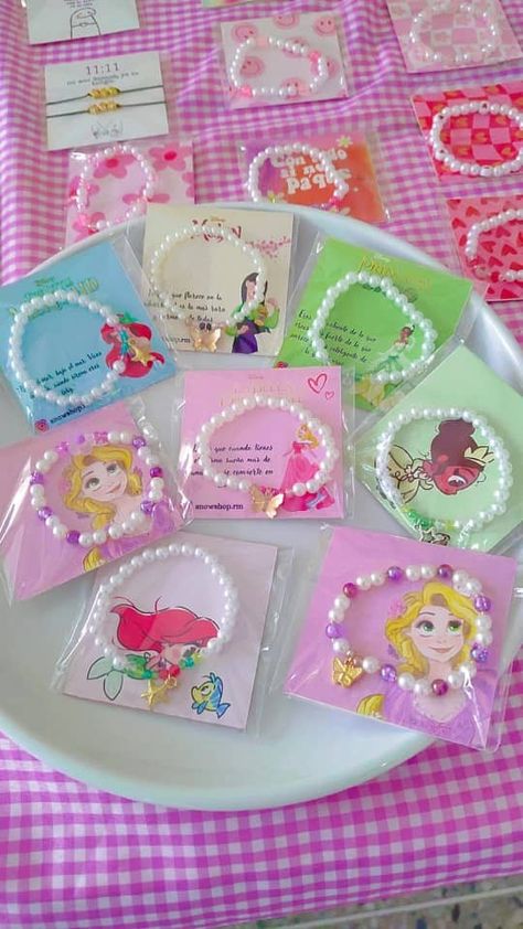 Diy Party Bags, Diy Eid Gifts, Silk Thread Bangles Design, Thread Bangles Design, Disney Princess Birthday, Diy Friendship Bracelets Patterns, Diy Crafts For Kids Easy, 12th Birthday, Princess Birthday Party