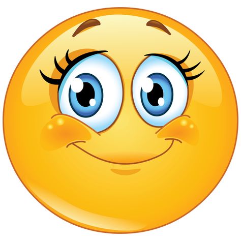 Girl Smiley Face Faces Emoji, Bisous Gif, Images Emoji, Love Smiley, Emoticons Emojis, Happy Smiley Face, Emoji Symbols, Funny Emoji Faces, Funny Emoticons