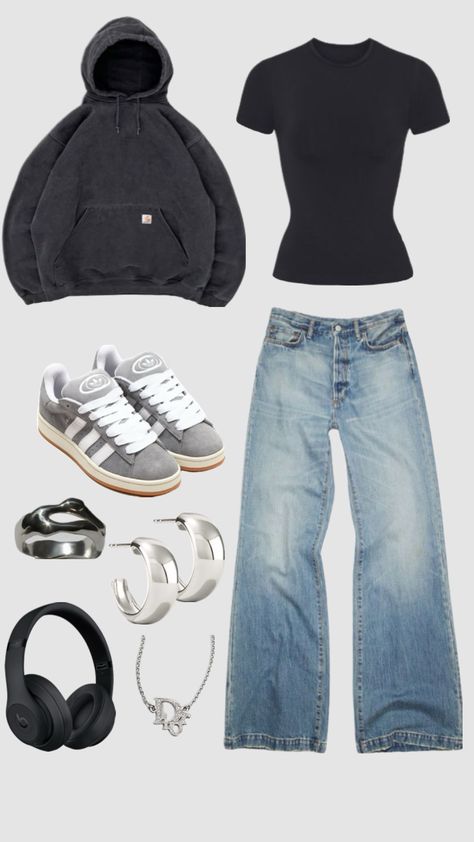 Outfit Inspo Casual, Cute Lazy Day Outfits, Casual School Outfits, Lazy Day Outfits, Easy Trendy Outfits, Stockholm Fashion, Simple Trendy Outfits, Cute Everyday Outfits, Looks Chic