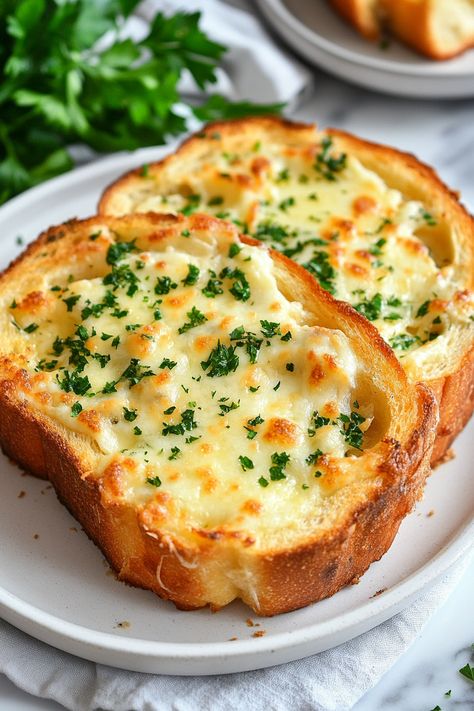 Cheesy Toast, Toast Garlic Bread, Texas Toast Garlic Bread, Fruit Dips Recipes, Garlic Cheese Bread, Texas Toast, Cheesy Garlic Bread, Cheese Toast, Oliver Twist