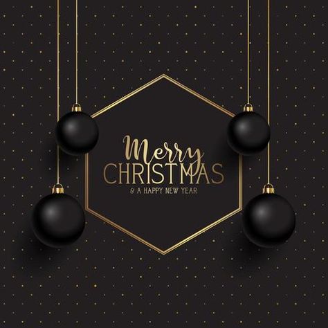 Black and gold Christmas background Gold Christmas Wallpaper, Black And Gold Christmas, Christmas Party Backdrop, Black Gold Christmas, Christmas Download, Merry Christmas Images, New Years Background, Happy New Year Wishes, New Year Wishes