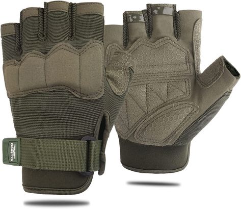 Motorbike Gloves, Walking Dogs, Military Motorcycle, Half Finger Gloves, Fingers Design, Finger Gloves, Armor Concept, Mens Gloves, Dog Walking