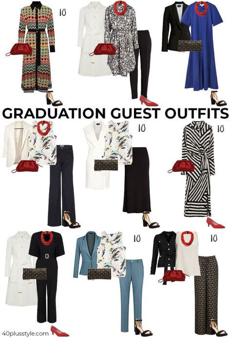 Guest At Graduation Outfit, Graduation Dress Ideas For Mom, Graduation Guests Outfits, Mom Outfits For Graduation High Schools, Mother Of Graduate Outfit Graduation Mom, Mom Graduation Outfit Mothers, Casual Banquet Outfits For Women, College Graduation Outfit Ideas For Moms, Graduation Outfit Ideas For Guest Mom