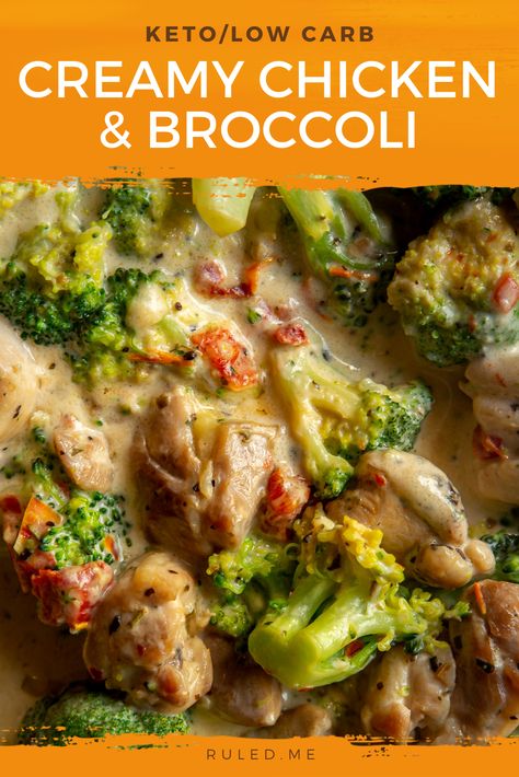 Cream Of Broccoli And Chicken, High Protein Chicken And Broccoli, Keto Chicken Broccoli Recipes, Creamy Broccoli Cheddar Chicken, Keto Chicken And Vegetables Recipes, Chicken Spinach Broccoli Recipes, Chicken Broccoli Spinach Recipe, Chicken With Broccoli And Cauliflower, Brocolli And Chicken Recipes