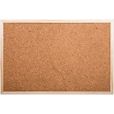 MATERIAL: Framed bulletin board is made of cork With the cardboard backing, it makes the board very light in weight and easy to transport from one place to another Size: 1' H x 1'6" W, Color: Beige | Latitude Run® Framed Wall Mounted Bulletin Board Manufactured Wood in Brown, Size 24.0 H x 23.0 W x 1.2 D in | Wayfair Framed Bulletin Board, Dry Erase Boards, Memo Boards, Message Boards, Memo Board, Dry Erase Board, Dry Erase, Bulletin Boards, Bulletin Board