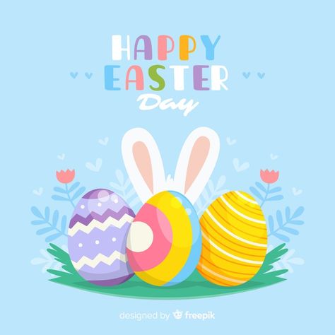 Easter Cute Illustration, Easter Day Ideas, Easter Designs, Happy Easter Greetings, Easter Illustration, Easter Wallpaper, Happy Easter Card, Easter Images, Day Background