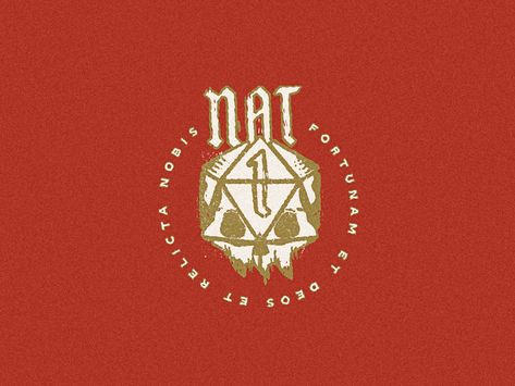 Nat 1 - DND by Peter Giuffria on Dribbble Dnd Funny, Volkswagen Logo, Saint Charles, San Rafael, Silver Spring, San Luis Obispo, Des Moines, Compass Tattoo, Global Community