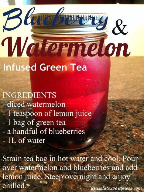 Green Tea Detox Drink, Green Tea Detox, Infused Water Recipes, Fruit Infused Water, Jello Shots, Think Food, Water Recipes, Healthy Smoothie, Flavored Water