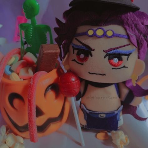 Jojo Halloween Icons, Jjba Halloween Pfp, Jjba Halloween Icons, Jjba Halloween, Jojo Halloween, Jojo Plushies, Kars Jojo, Anime Plush, Jojo Anime