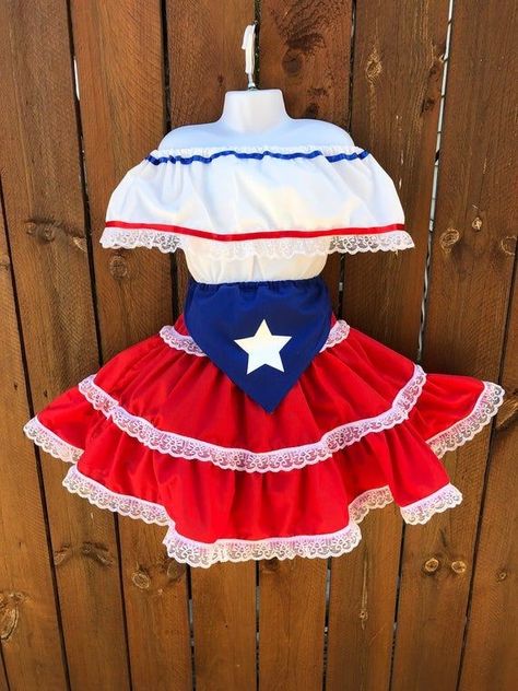 Puerto Rico Birthday, Puerto Rico Outfits, Cuban Dress, Puerto Rico Clothing, Puerto Rican Parade, Folkloric Dress, Hispanic Babies, Outfits For Kids, Pride Shoes