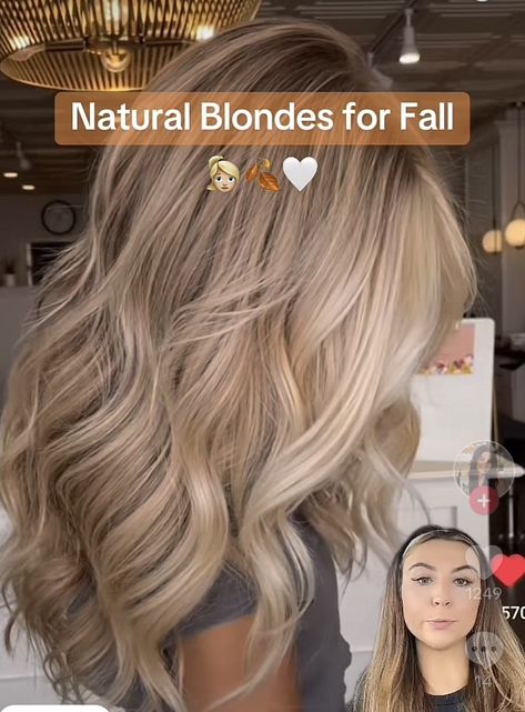 Bellami Pearl Blonde Extensions, October Blonde Hair, Fall Blonde Hair Color Highlights, Fall Blonde Inspiration, Summer To Fall Blonde Hair, Hair Color Fall Blonde, Fall Blonde Color Ideas, Low Contrast Blonde, Round Face Blonde Hairstyles