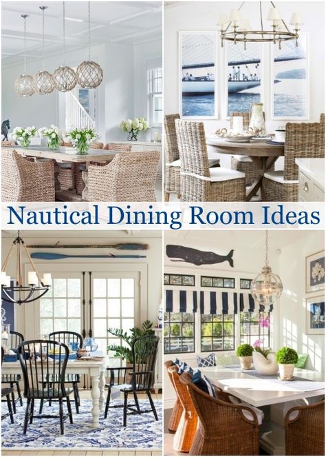 Nautical Dining Room Ideas Modern Coastal Dining Room Wall Decor, Beach House Dining Rooms, Coastal Dining Room Wall Decor Ideas, Seaside Dining Room, Coastal Dining Room Wall Decor, Nautical Dining Room Ideas, Lake House Dining Room Ideas, Lake House Dining Table, Coastal Dinning Room