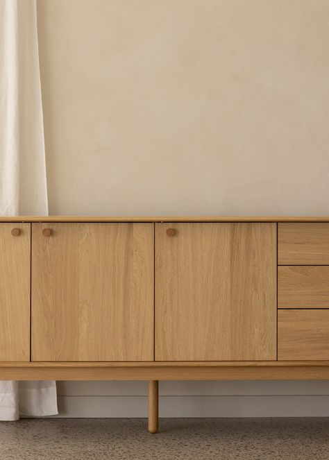 The Copenhagen sideboard is a Scandi inspired piece with clean lines. A timeless & modern piece to provide ample storage. Material: Solid Oak with Oak veneerDimensions:1850cm W x 450cm D x 84cm H White Oak Sideboard, Glass Sideboard, Teak Cabinet, Bedside Table Drawers, Glassware Kitchen, Black Sideboard, Oak Sideboard, Modern Sideboard, Furniture Care