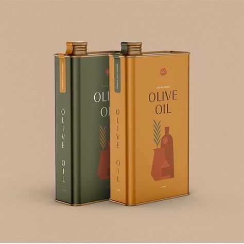 Olive Oil Brands, Olive Oil Packaging, Bottle Design Packaging, Olive Oil Bottles, Food Packaging Design, Vintage Graphic Design, Packing Design, Packaging Labels Design, Branding Design Inspiration