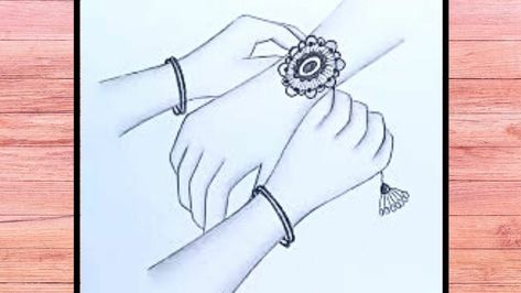 Pencil sketch Raksha Bandhan for beginners Raksha Bandhan Drawing Ideas, Rakshabandhan Drawing, Raksha Bandhan Drawing, Drawing Collection, Cool Pencil Drawings, Random Image, Raksha Bandhan, Color Pencil Drawing, Pencil Sketch