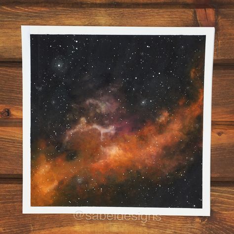 Galaxy Gouache Painting, Galaxy Painting Easy, Galaxy Watercolor Painting, Universe Watercolor, Painting Universe, Galaxy Watercolor, Space Watercolor, Night Sky Painting, Watercolor Books