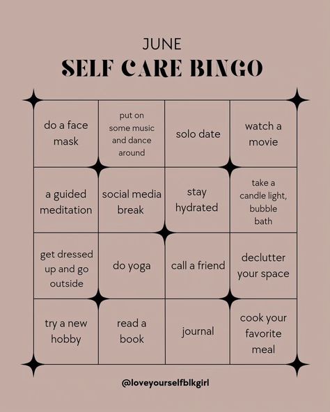 When was the last time you prioritized time for self-care? Self-care is more than getting your nails done. Matter of fact that's what you call maintenance. Self-care is taking time out to indulge in some meaningful me time...to fill your cup. So this month dedicate a few 'me moments' with this self-care bingo game. Each week play, see what self-care activity you land on and go for it 😉 What self-care activity would you like to indulge in? Comment below 👇🏾 #loveyourselfblkgirl #loveonyours... Self Maintenance, Self Care Bingo, Self Care Activity, Fill Your Cup, Goals Bullet Journal, When Was The Last Time, Did You Know Facts, Nails Done, Self Care Activities