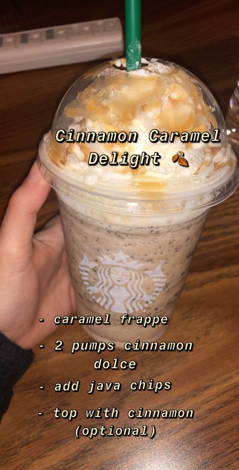 Starbucks Frapp Recipes, Starbucks Secret Drinks Frappuccino, Starbucks Drinks Ideas Frappe, Custom Caramel Starbucks Drink, Starbucks Drinks To Try Frappuccino Caramel, Good Starbucks Drinks To Order Frap, Birthday Frappuccino Starbucks, Starbucks Secret Menu Drinks Caramel, Starbucks Recipes Under $5