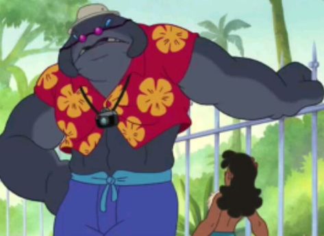 Gantu Tumblr, Hear Me Out Characters, Captain Gantu, Lilo And Stitch 2002, Anatomy Practice, Muscular Man, Evil Villains, Disney Boys, Fav Characters