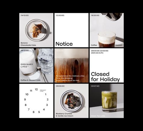 Cafe Social Media, Grid Inspiration, Canva Inspiration, Instagram Grid Design, Tanaman Indoor, Instagram Feed Layout, Design Café, Social Design, Instagram Template Design