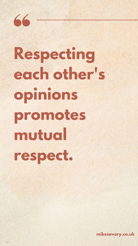 Respecting each other's opinions promotes mutual respect, fostering understanding and acceptance, and creating a supportive and inclusive environment within relationships based on open-mindedness and empathy. Open Mindedness, Surprise Wedding, Relationship Bases, Respect Others, Mutual Respect, Wedding Film, Love And Respect, Wedding Video, Norfolk