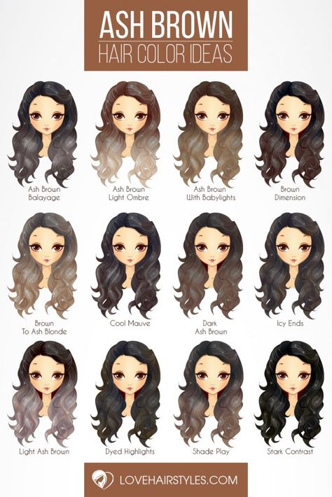 Medium Ash Brown Hair Color, Hair Highlights Brown, Medium Ash Brown Hair, Dark Ash Brown Hair, Highlights Brunette, Fall Highlights, Ash Brown Hair Color, Brown Hair Shades, Ash Hair