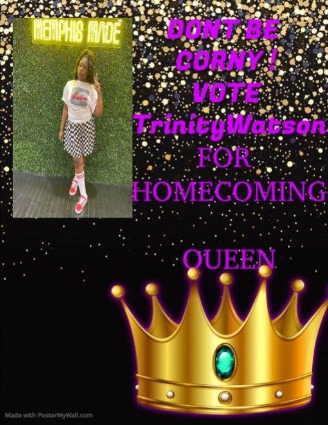 Copy of HOMECOMING QUEEN Cute Homecoming Queen Poster Ideas, Home Coming Queen Poster Ideas, Homecoming Queen Campaign Ideas Flyers, Homecoming Nominee Posters, Homecoming Queen Nominee Posters, Homecoming Campaign, Homecoming Poster Ideas, Homecoming Posters, Homecoming Queen