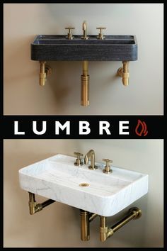 Meet our newest addition to the Elemental collection: the Lumbre Sink. A small but firey version of our Ventus sink is the perfect companion to smaller spaces. At 15"d x 26"w this sink works as a wall-hung, countertop or mini console. Mounted Sink Powder Room, Wall Hung Sink Powder Room, Shallow Sink Bathroom, Narrow Powder Room Sink, Tiny Home Furniture Bathroom, Bathroom Sink Wall Mount, Small Bathroom Wall Mounted Sink, Small Sink For Bathroom, Narrow Sink Vanity