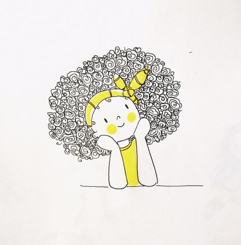 Doodle People, Doodle Art For Beginners, Doodle Girl, Zen Doodle Art, 수채화 그림, Doodle Art Designs, Cute Easy Drawings, Book Art Drawings, Line Art Drawings