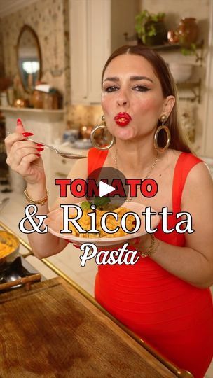 784K views · 7.1K reactions | My Mamma’s favorite recipe: Tomato & Ricotta Pasta ❤️ | The Pasta Queen | Ricchi E Poveri · Sarà perché ti amo The Pasta Queen Recipes, Pasta Queen Recipes, Tomato Ricotta Pasta, The Pasta Queen, Pasta Queen, Recipe Tomato, Queens Food, Pasta Side Dishes, Pasta Sides