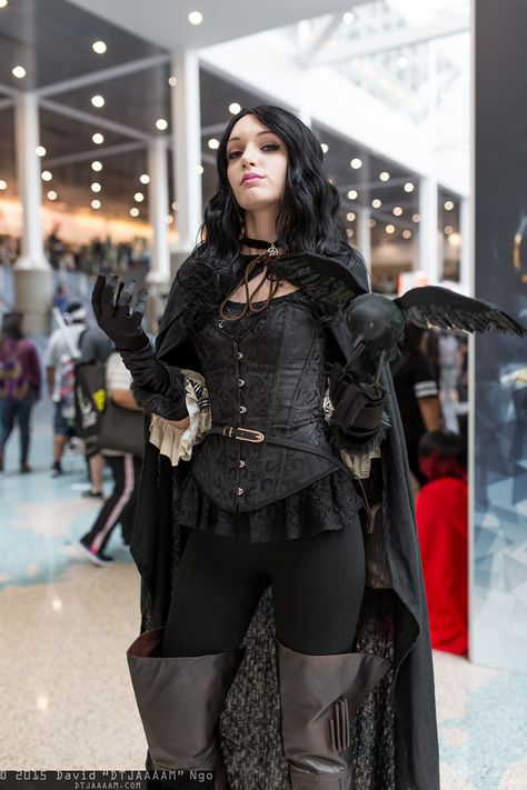 Yennefer Witcher Dress, Yennefer Cosplay, Witch Cosplay, Yennefer Of Vengerberg, Steampunk Cosplay, Idee Cosplay, Anime Expo, Expo 2015, Cosplay Diy