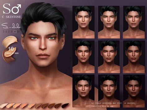 The Sims Resource - Sunny male skintones 0623 by S-Club Sims 4 Cc Guy Skin Overlay, Sims4cc Male Skin, Ts4 Male Skin Details, Ts4 Cc Male Skin Overlay, Sims Cc Skin Details Men, Sims4 Cc Men Skin, Male Cc Sims 4 Skin Details, Sims 4 Cc Mens Skin Overlay Maxis Match, Mody Do The Sims 4 Skin