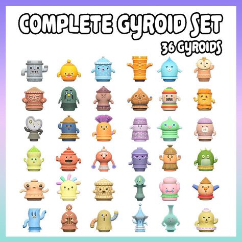 Animal Crossing New Horizons All Gyroids Sims 4 Alpha Cc Collection, Acnh Big Space Fillers, Animal Crossing Gyroid Ideas, Gyroid Garden Acnh, Acnh Forest Idea, Acnh Gyroid Ideas, Acnh Gyroid, Acnh Custom Designs Clothes, Acnh Space Fillers