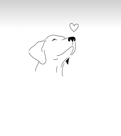 Labrador Paw Tattoo, Dogs Paw Drawing, Labrador Outline Tattoo, Labrador Tattoo, Paw Ideas, Dog Paw Drawing, Cat And Dog Tattoo, Small Dog Tattoos, Mama Tattoo