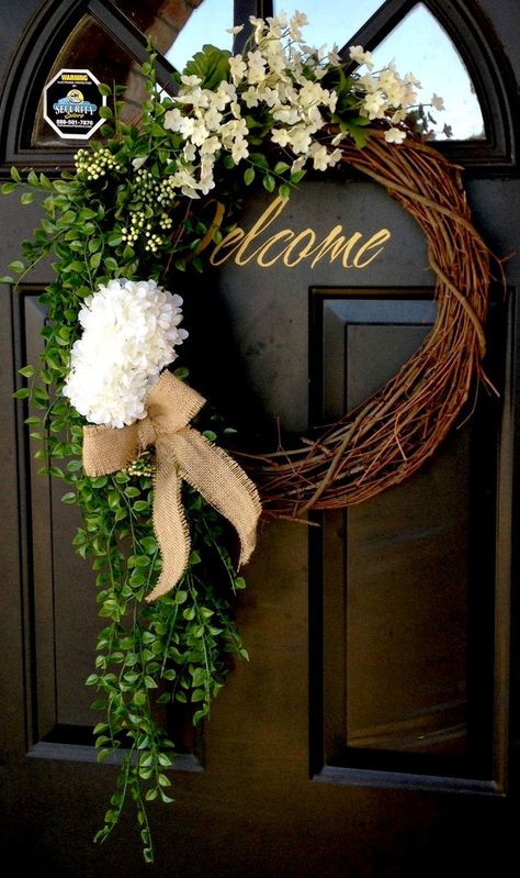 Симпатичные Весна Венок                                                                                                                                                     More Spring Wreath Ideas, Diy Frühling, Diy Spring Wreath, Spring Wreaths, Easter Season, Diy Spring, Seasonal Wreaths, Deco Floral, Door Decoration