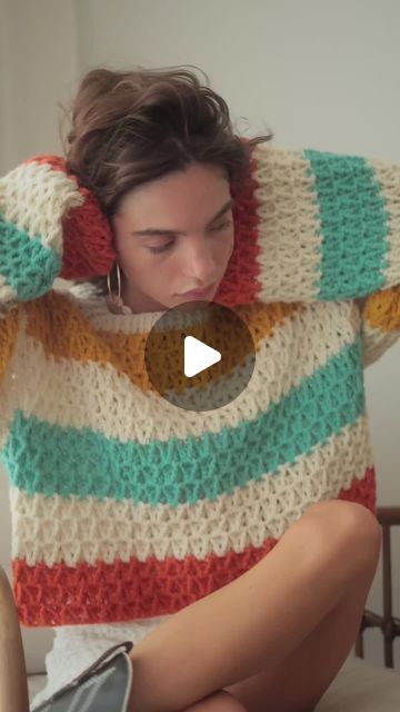 Tania Skalozub on Instagram: "🌟 Looking for a crochet project that’s equal parts cozy and stylish? The Coral Coast Cascade Sweater has got you covered! With its relaxed fit and gentle color palette, it’s a must-make for your wardrobe. 🌞🧡
Get the Pattern - tscrochetdesign.com (link in bio)

.
.
.
.
.
.
#KnitWear, #KnitFashion, #KnitStyle, #KnitDesign, #KnittersOfInstagram, #KnittingAddict, #HandmadeWardrobe, #Knitstagram, #YarnLove, #Knitspo, #Crochet, #CrochetAddict," Handmade Wardrobe, The Coral, Knit Fashion, Knitting Designs, Crochet Projects, Color Palette, Link In Bio, Knitwear, Coral