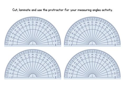 Protractors are one of the best tools teachers use to teach students how to measure or construct angles. That is why we have designed several free protractor printables you can download and print. Teachers who are lucky to have these templates have all the advantages to help their students excel in mathematics and even emerge ... Read more Printable Templates, How To Measure, Template Printable, Free Printable, Free Printables, Tools, Design