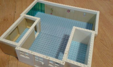 Small Lego House Ideas, How To Build Lego House, Lego House Ideas Easy Modern, Lego House Layout, Cute Lego House Ideas, Lego House Furniture, Lego House Ideas Easy Instructions, Lego Houses Ideas, Lego House Instructions Step By Step