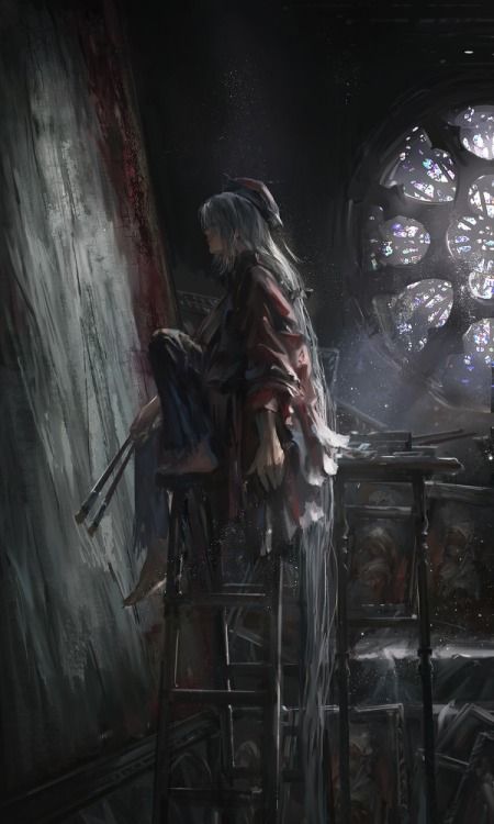 Since 2013 Rawr Dark Souls Painting, Sif Dark Souls, Soul Saga, Dark Souls Wallpaper, Dark Souls Artwork, Bloodborne Art, Soul Game, Demon Souls, Painting Woman