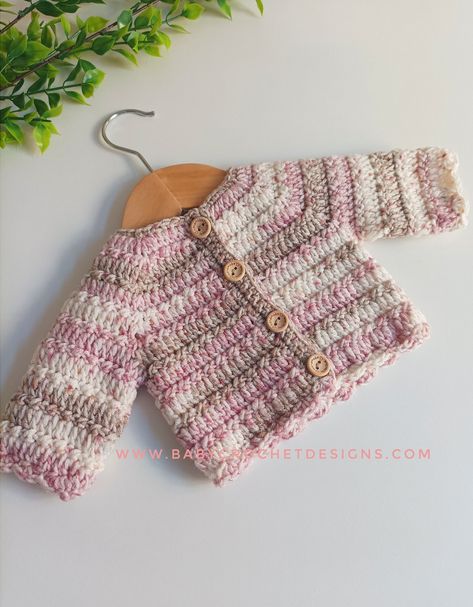 free preemie crochet cardigan pattern — Baby Crochet Designs Baby Bonnet Pattern Free, Crochet Patterns Cardigans, Crochet Baby Cardigan Free Pattern, Preemie Crochet, Baby Bonnet Pattern, Crochet Baby Sweater Pattern, Cardigan Crochet Pattern, Newborn Crochet Patterns, Crochet Cardigan Pattern Free