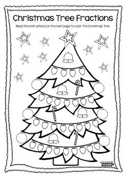 Christmas Tree Fractions FREEBIE - Michelle Walker - TeachersPayTeachers.com Christmas Fractions, 3rd Grade Fractions, Fractions Multiplication, Science Experience, Christmas Math Worksheets, Christmas Freebie, Holiday Worksheets, Grade 6 Math, Teaching Fractions