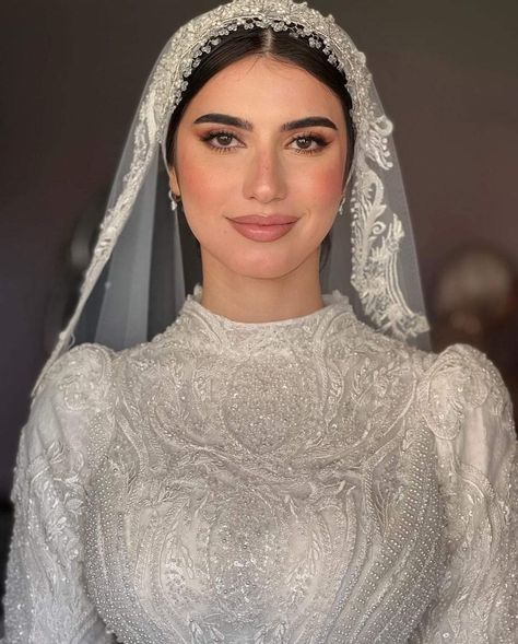 Egypt Wedding Dress, Egyptian Wedding Dress, Egypt Wedding, Butterfly Wedding Dress, Wedding Dress Shapes, Bride Hair Down, Egyptian Wedding, Wedding Dresses Taffeta, Muslimah Wedding Dress