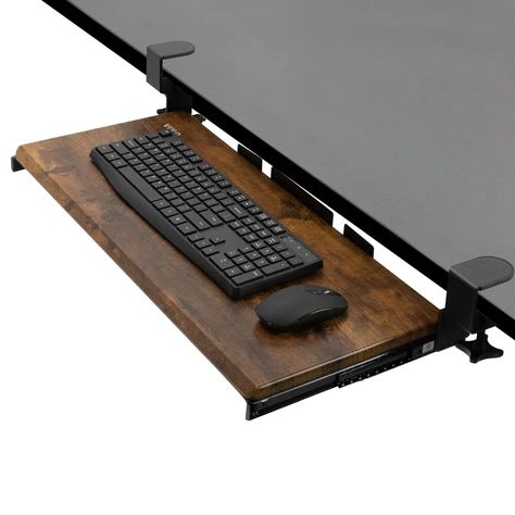 VIvo 5'' H x 27'' W Keyboard Tray/Drawer & Reviews | Wayfair Coffee Energy, Commercial Office Furniture, Keyboard Tray, Desk Tray, Tool Organizers, Under Desk, Keyboard Mouse, Keyboard And Mouse, Desk Space