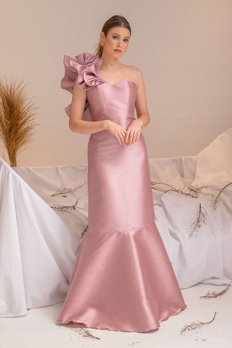 Old Rose Bridesmaid Dress Gowns, Gazar Gown Bridesmaid, Old Rose Color Dress, Entourage Gowns Bridesmaid, Old Rose Bridesmaid Dress, Old Rose Wedding Motif, Old Rose Gown, Gazar Gown, Old Rose Wedding