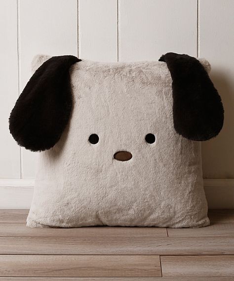 Puppy Plush, Sewing Cushions, Faux Fur Pillow, Fur Pillow, Baby Sewing Projects, Fabric Toys, Cat Doll, Baby Pillows, Dog Pillow