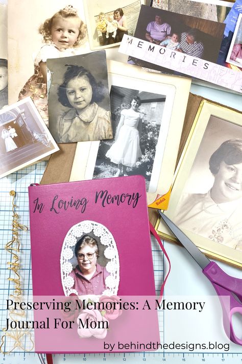 Looking to start recording past memories with very little detail? Or wanting to do some current memory keeping? Get tips for starting a memory keeping project. Preserving Memories, Memory Journal, Memory Keeping, So Creative, The Journal, In Loving Memory, 9 And 10, To Start, 10 Things