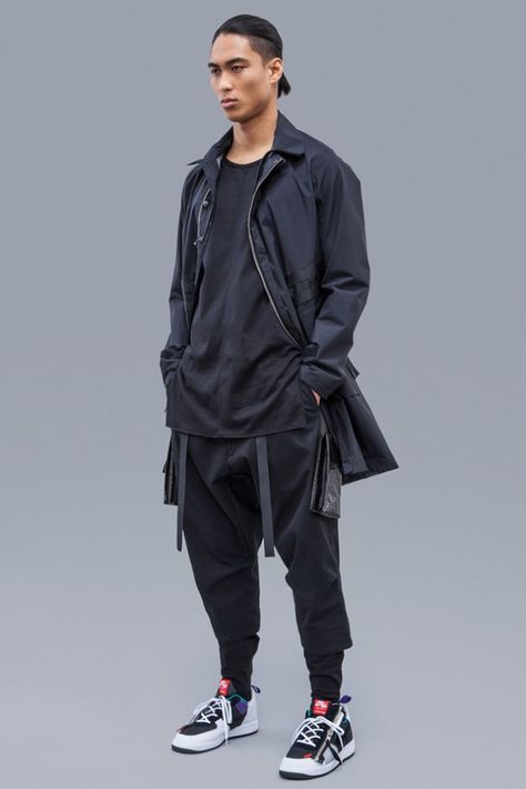 Teach Wear, Pola Jaket, Cyberpunk Outfit, Outfit Male, Techwear Streetwear, Lunar Landing, Tech Wear, Techwear Fashion, Art Male