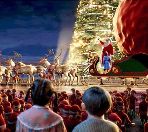 The Polar Express. My favorite Christmas movie! Polar Express Movie, Kids Christmas Movies, Best Christmas Movies, Christmas Films, The Polar Express, 50 Christmas, Christmas Time Is Here, Film D'animation, Animated Christmas