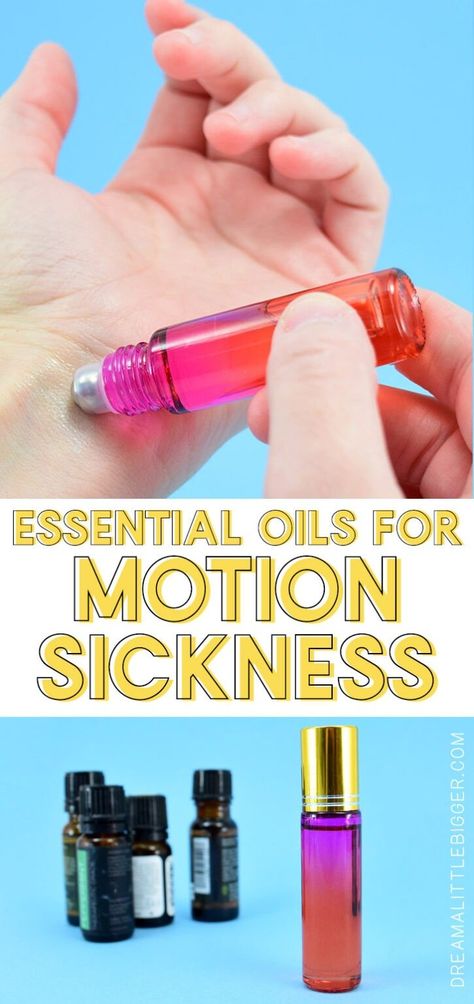 Motion Sickness Essential Oils, Skincare Fridge, Diy Essentials, Oil Remedies, Sea Sickness, Motion Sickness, Essential Oil Roller, Travel More, Young Living Oils