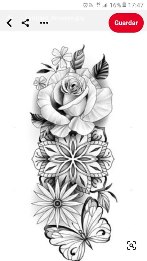 Tatts Ideas, Mandala Tattoos For Women, Hood Wallpapers, Mandala Tattoos, 7 Mars, Feather Drawing, Flower Tattoo Drawings, Floral Tattoo Sleeve, Cool Pictures For Wallpaper